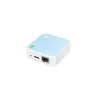 TP-Link TL-WR802N traadita ruuter Fast Ethernet Single-band (2,4 GHz) sinine, valge