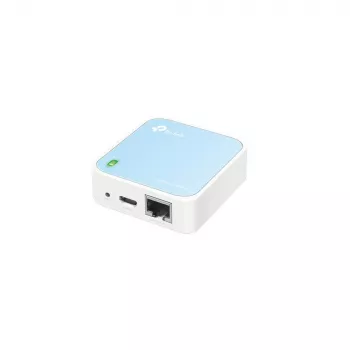 TP-Link TL-WR802N traadita ruuter Fast Ethernet Single-band (2,4 GHz) sinine, valge