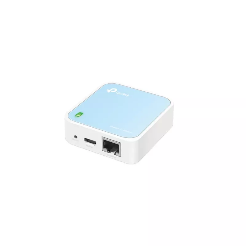 TP-Link TL-WR802N traadita ruuter Fast Ethernet Single-band (2,4 GHz) sinine, valge