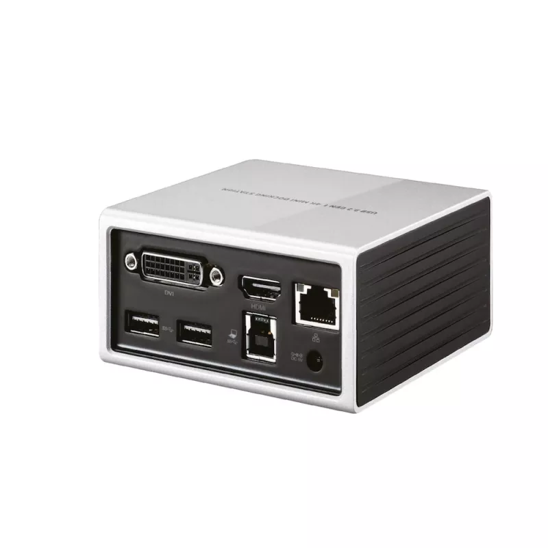 CLUB3D USB 3.2 Gen 1 4K UHD 30 Hz Mini dokkimisjaam, ülikerge disain