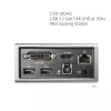 CLUB3D USB 3.2 Gen 1 4K UHD 30 Hz Mini dokkimisjaam, ülikerge disain