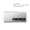 CLUB3D USB 3.2 Gen 1 4K UHD 30 Hz Mini dokkimisjaam, ülikerge disain