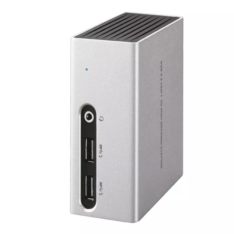 CLUB3D USB 3.2 Gen 1 4K UHD 30 Hz Mini dokkimisjaam, ülikerge disain