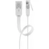 Goobay RJ45 CAT6 lame U/UTP CU 15 m valge