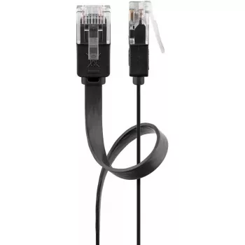 Võrgukaabel Goobay 95387 RJ-45 Cat6 5 m must