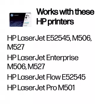Toner HP 87A Must Original LaserJet 8550 lehekülge Must