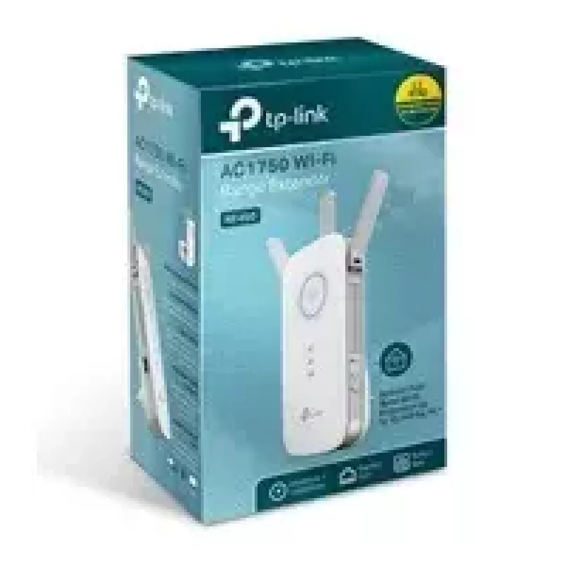 TP-LINK RE450 võimendi 802.11ac, 2,4 GHz/5 GHz, 450+1300 Mbit/s, 10/100/1000 Mbit/s, Ethernet LAN (RJ-45) pordid 1, antenni tüüp 3x väline