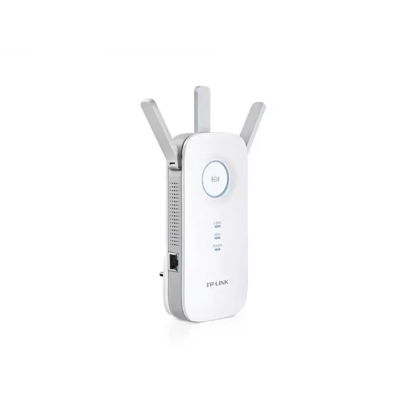 TP-LINK RE450 võimendi 802.11ac, 2,4 GHz/5 GHz, 450+1300 Mbit/s, 10/100/1000 Mbit/s, Ethernet LAN (RJ-45) pordid 1, antenni tüüp 3x väline