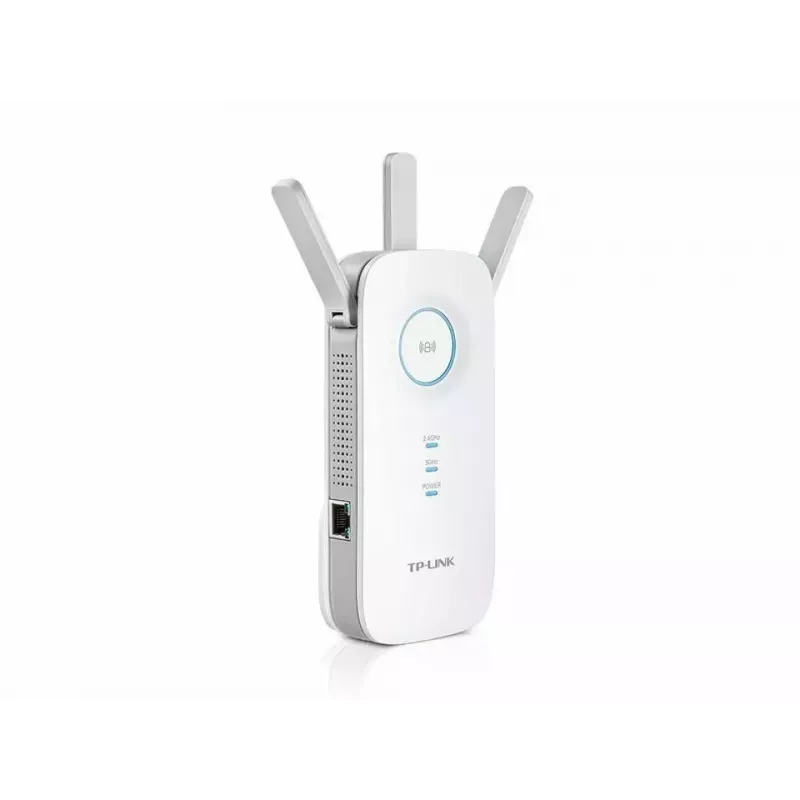 TP-LINK RE450 võimendi 802.11ac, 2,4 GHz/5 GHz, 450+1300 Mbit/s, 10/100/1000 Mbit/s, Ethernet LAN (RJ-45) pordid 1, antenni tüüp 3x väline