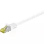Võrgukaabel Goobay RJ45 patch-kaabel CAT 6A S/FTP 3 m valge