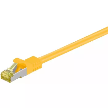 Võrgukaabel Goobay RJ45 ühenduskaabel CAT 6A S/FTP 2 m Kollane