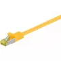 Võrgukaabel Goobay RJ45 ühenduskaabel CAT 6A S/FTP 2 m Kollane