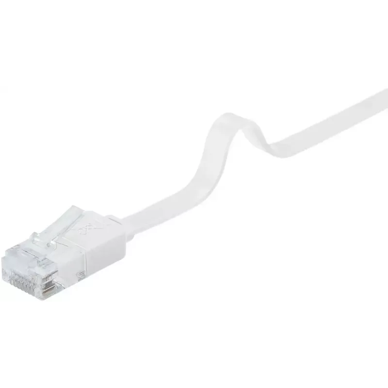 Goobay 95155 võrgukaabel Cat6 U/UTP (UTP) valge, 7 m, RJ-45 kullatud
