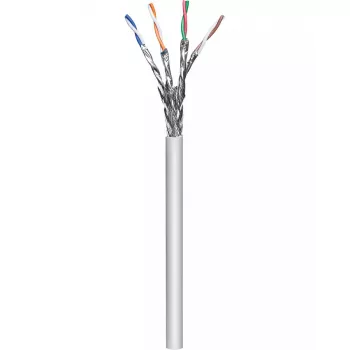 Võrgukaabel Goobay 96094 hall 100 m Cat6a S/FTP