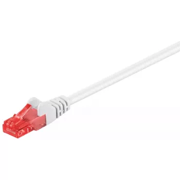 Võrgukaabel Goobay CAT 6 patch-kaabel RJ-45 Cat6 15m Valge