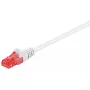 Võrgukaabel Goobay CAT 6 patch-kaabel RJ-45 Cat6 15m Valge