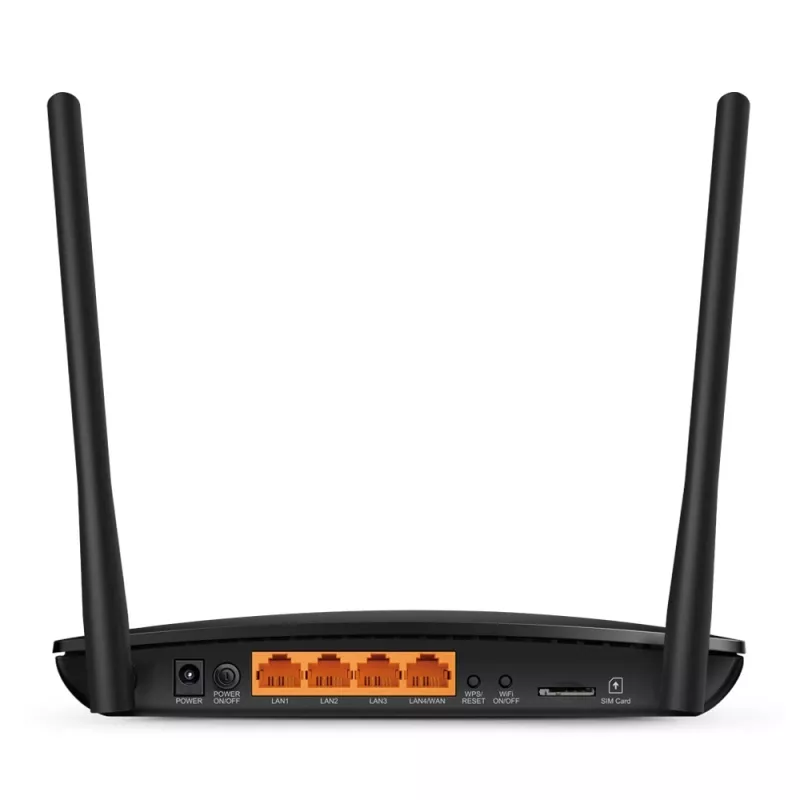 TP-Link Archer MR200 traadita ruuter Fast Ethernet Kaheriba (2,4 GHz / 5 GHz) 4G Must