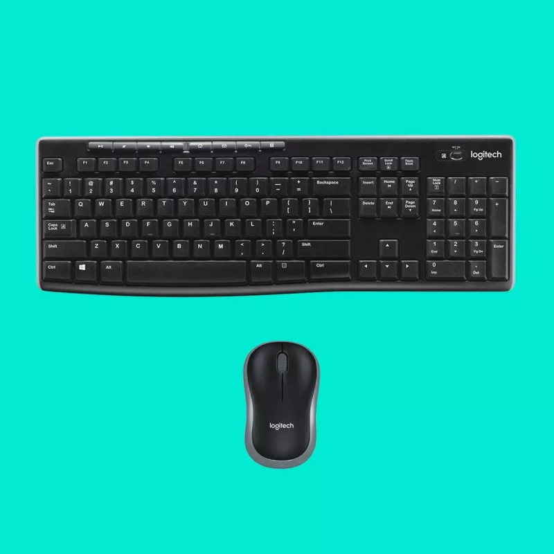 LOGITECH Wireless Desktop Mk270 - Qwerty US/International