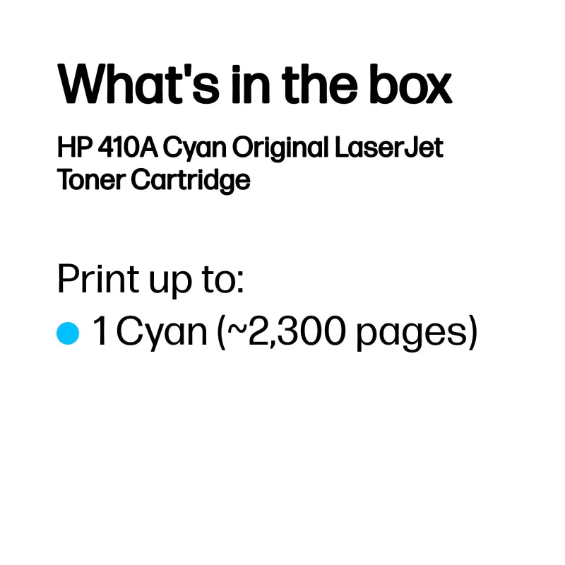 Tonerikassett HP CF411A M452DN 2300 lehekülge tsüaan