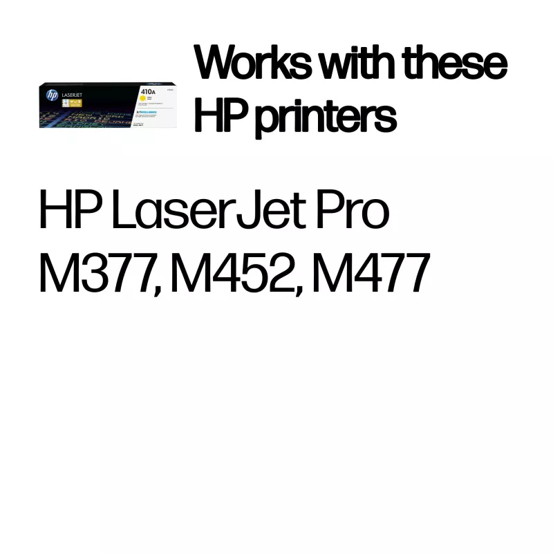 Tonerikassett HP CF412A M452DN 2300 lehekülge Kollane