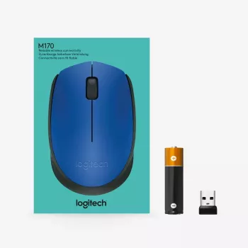 Logitech M171 hiir RF Juhtmevaba Optiline 1000 DPI, sinine