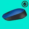 Logitech M171 hiir RF Juhtmevaba Optiline 1000 DPI, sinine
