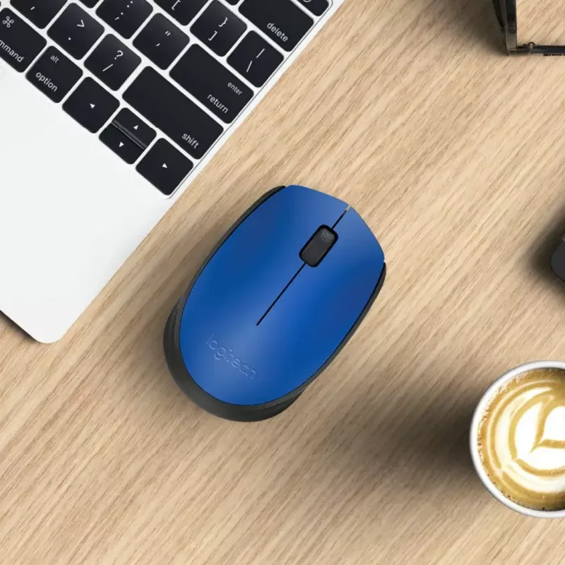 Logitech M171 hiir RF Juhtmevaba Optiline 1000 DPI, sinine