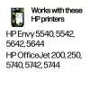 HP 62 2 tk musta/kolmevärvilised originaalsed tindikassetid, must, tsüaan, magenta, kollane, pigmendipõhine tint, 2 tk, 200 lehekülge