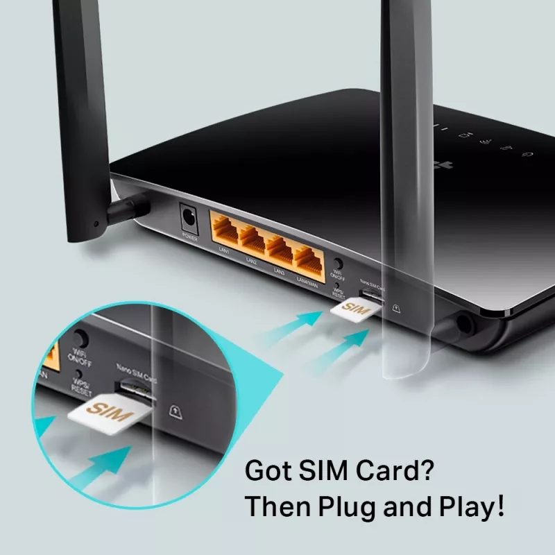 TP-Link 300 Mbps Wireless N 4G LTE ruuter