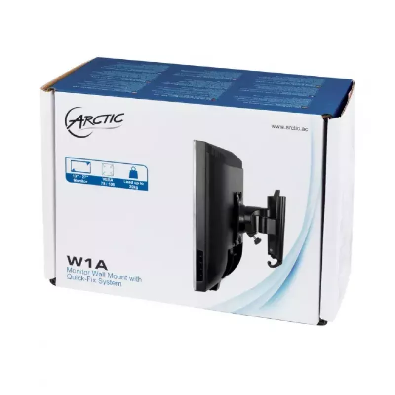 ARCTIC W1A - Monitori seinakinnitus
