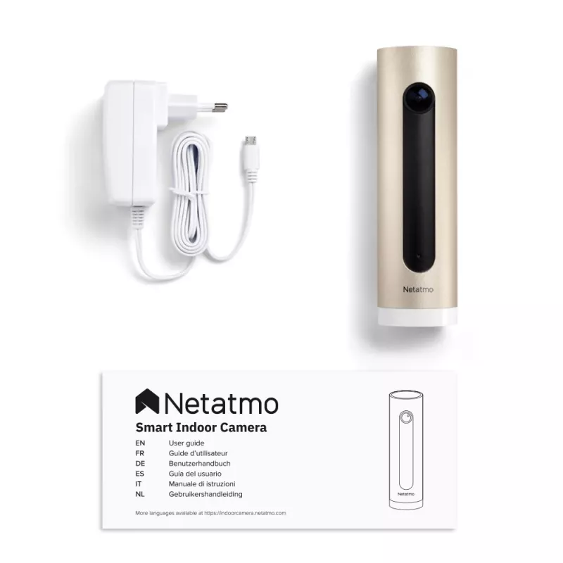 Netatmo Welcome IP turvakaamera siseruumidesse 1920 x 1080 pikslit Laua
