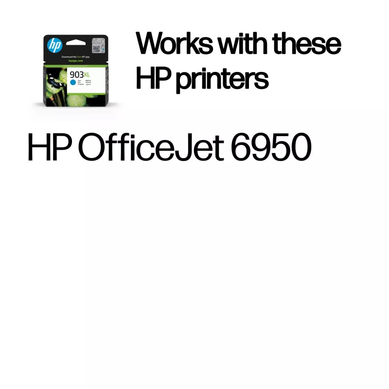 HP 903XL High Yield Cyan originaalprinterikassett, tsüaansinine, 1 tk, 750 lehekülge