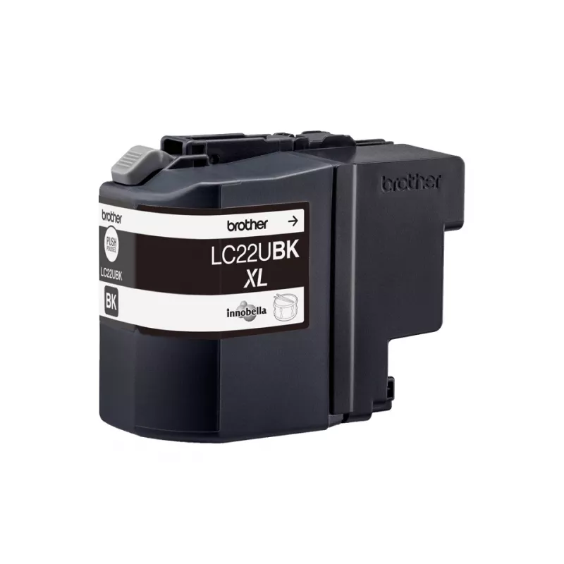 Brother LC22UBK tindikassett 1 tk Originaalne suure (XL) tootlusega must