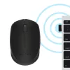 Juhtmeta optiline hiir Logitech B170 RF, kahepoolne, 3 nuppu, must, 10 m ulatus, kuni 12 kuud aku tööiga