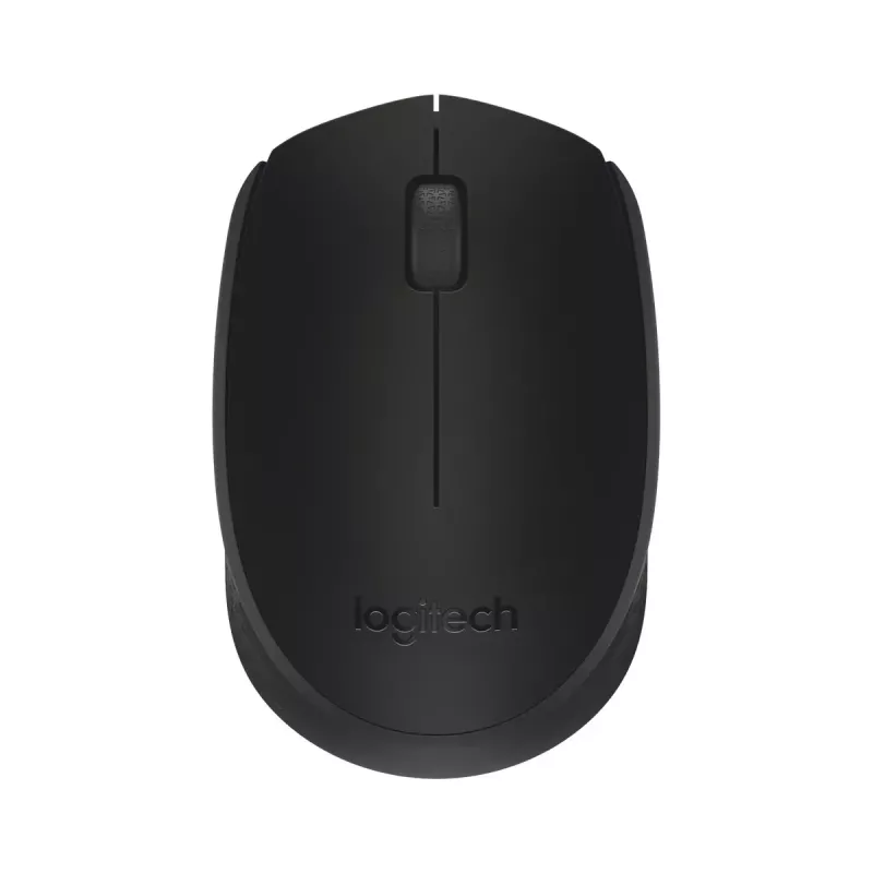 Juhtmeta optiline hiir Logitech B170 RF, kahepoolne, 3 nuppu, must, 10 m ulatus, kuni 12 kuud aku tööiga
