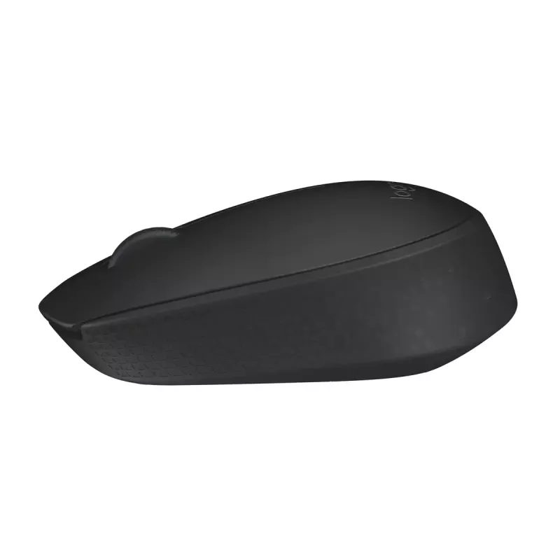 Juhtmeta optiline hiir Logitech B170 RF, kahepoolne, 3 nuppu, must, 10 m ulatus, kuni 12 kuud aku tööiga