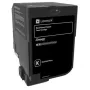 Toonerikassett Lexmark 74C20K0 1500 lehekülge Must
