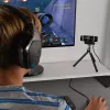 Logitech C922 1920 x 1080pikslit USB Must veebikaamera