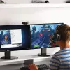 Logitech C922 1920 x 1080pikslit USB Must veebikaamera