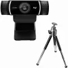 Logitech C922 1920 x 1080pikslit USB Must veebikaamera