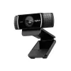 Logitech C922 1920 x 1080pikslit USB Must veebikaamera