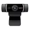 Logitech C922 1920 x 1080pikslit USB Must veebikaamera