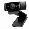 Logitech C922 1920 x 1080pikslit USB Must veebikaamera