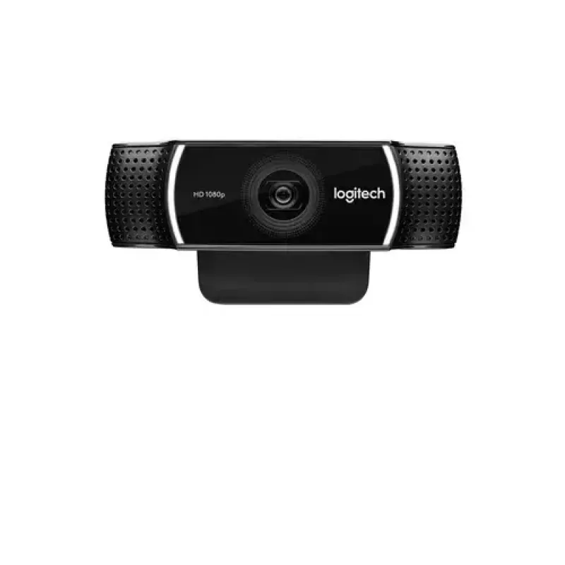 Logitech C922 1920 x 1080pikslit USB Must veebikaamera