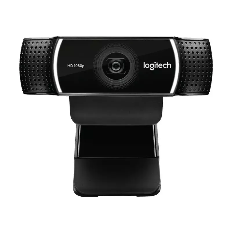 Logitech C922 1920 x 1080pikslit USB Must veebikaamera
