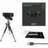 Logitech C922 1920 x 1080pikslit USB Must veebikaamera