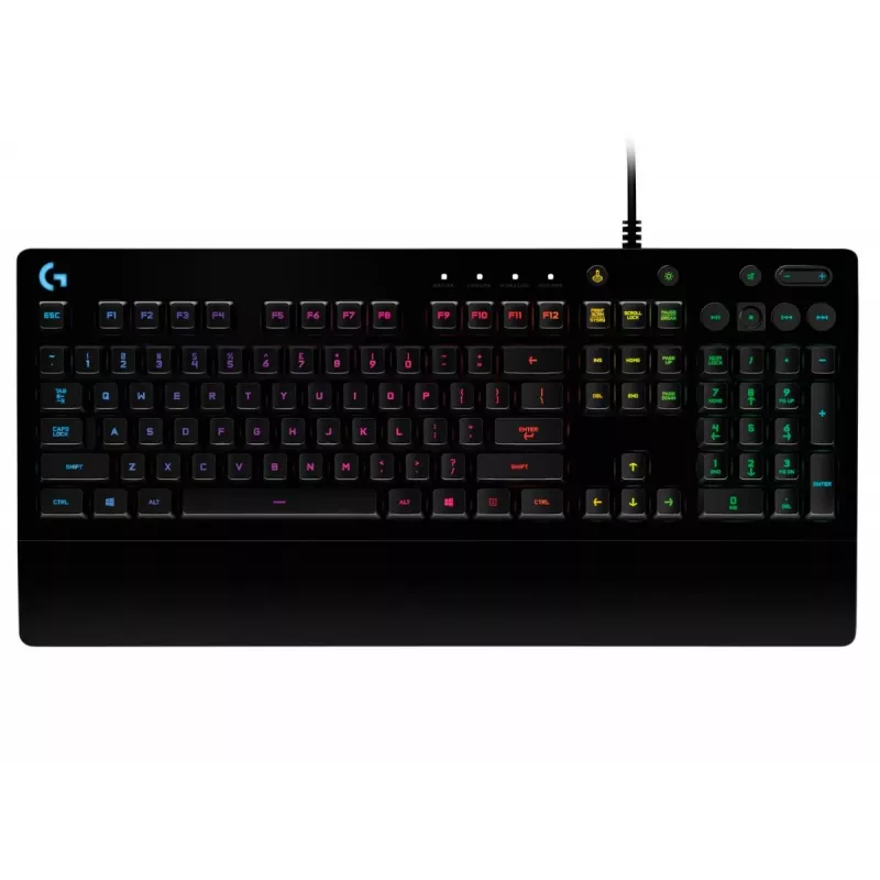 LOGITECH G213 Prodigy Gaming klaviatuur In-house/ems Central Retail USB Must - Qwerty