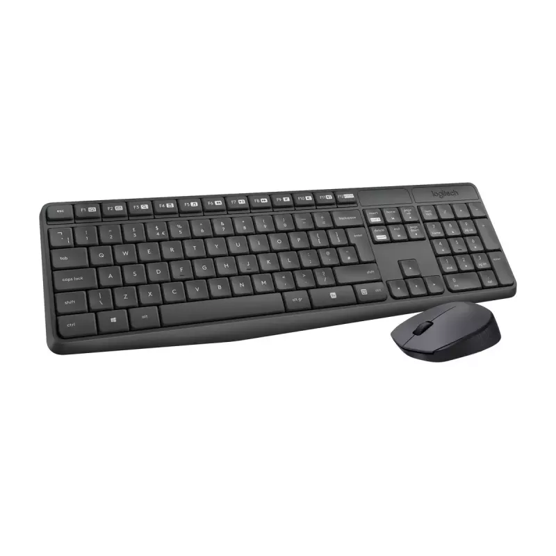 Juhtmeta klaviatuuri ja hiire komplekt Logitech MK235