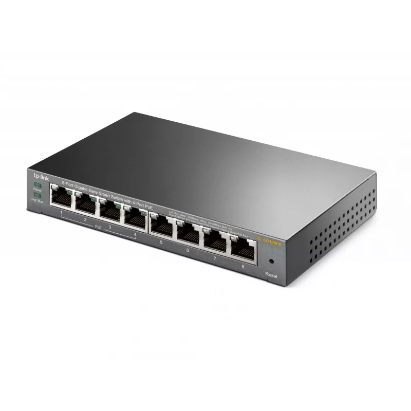 Hallatav lüliti TP-Link TL-SG108PE 8-port Gigabit 4 PoE-pordiga