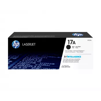 HP 17A must originaal LaserJet toonerikassett, 1600 lehekülge, must, 1 tk